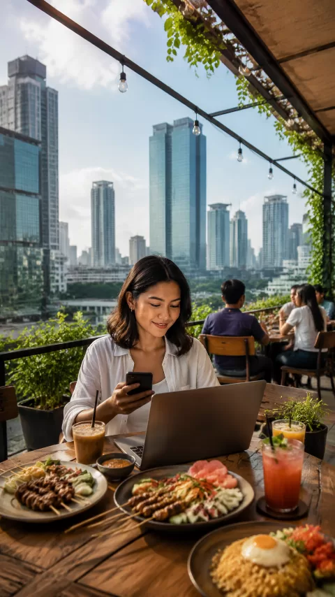 Menikmati Kuliner dan Gaya Hidup Digital di Jakarta
