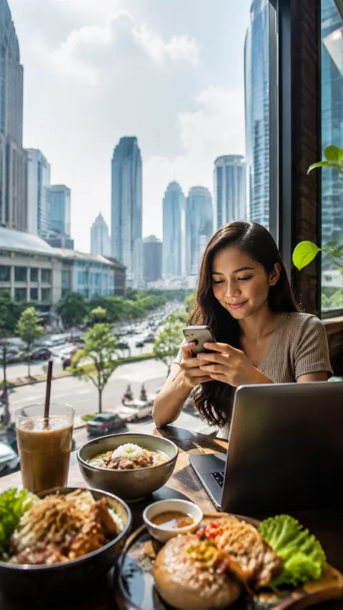 Menikmati Kuliner dan Gaya Hidup Digital di Jakarta